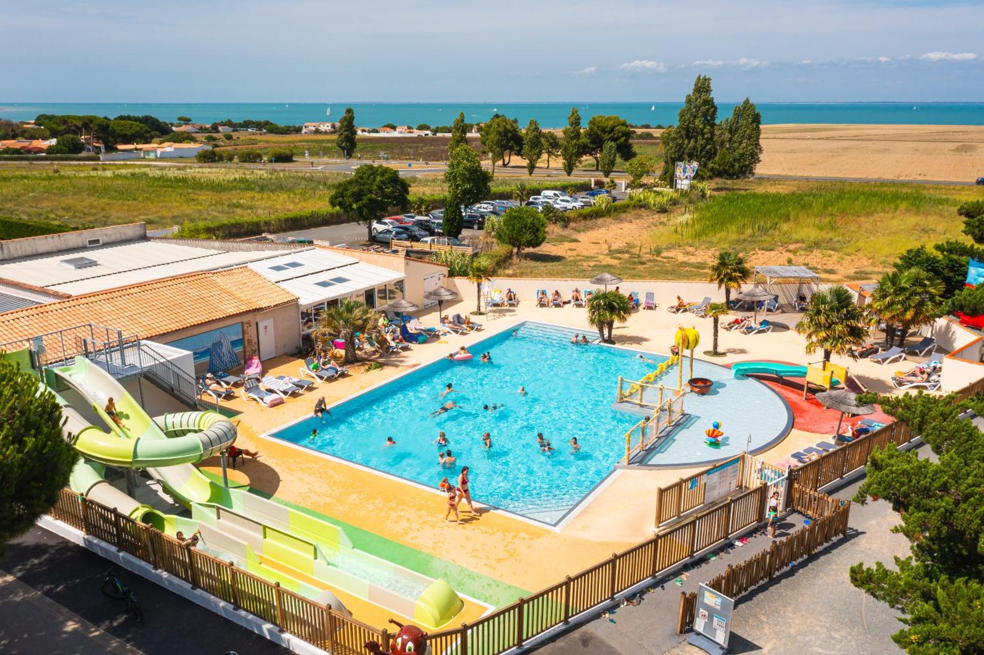 Camping Les Peupliers La Flotte Dış mekan fotoğraf